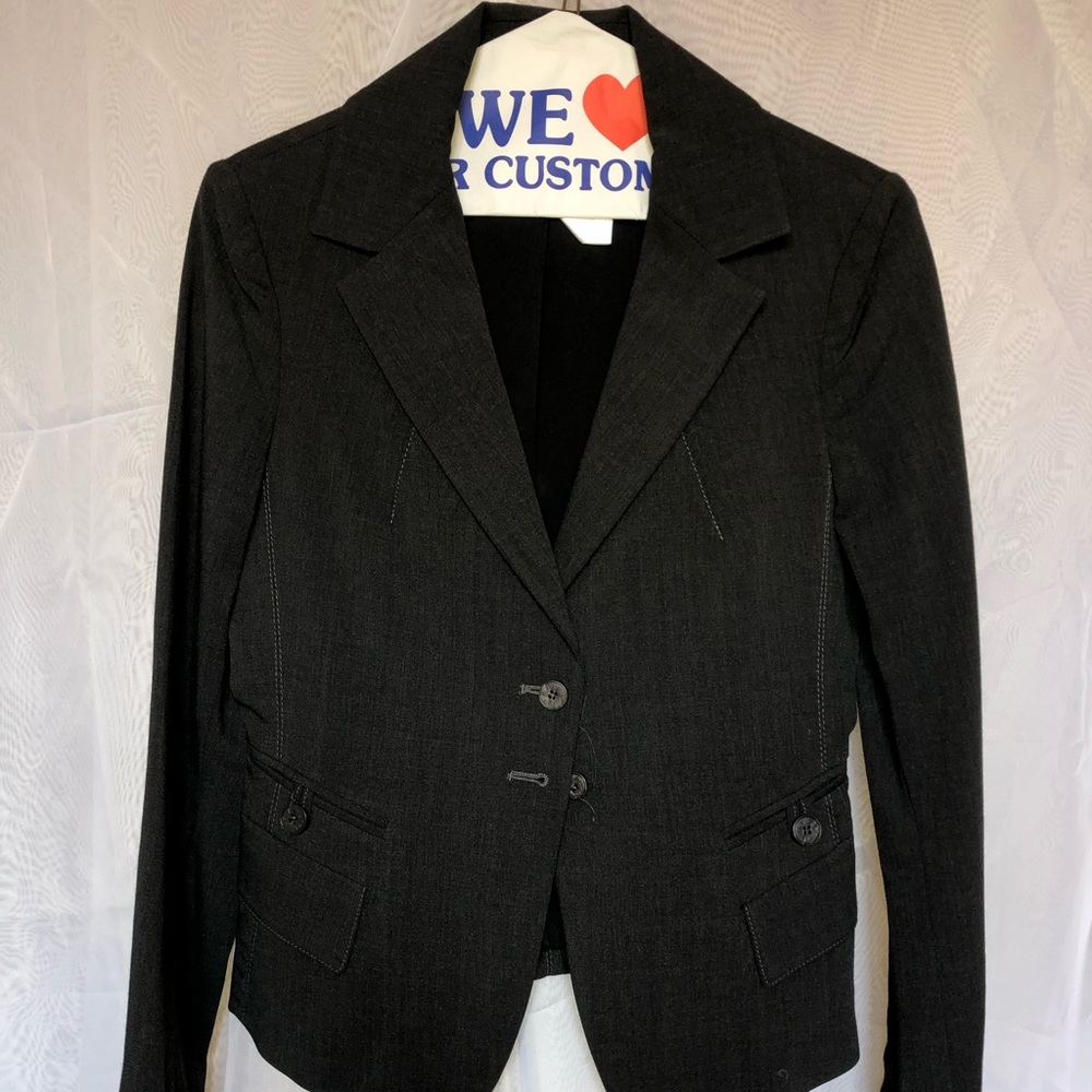 Patrizia Pepe dark grey blazer